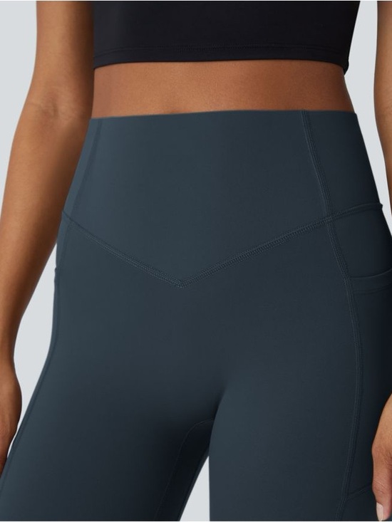 Halara Women’s UltraSculpt High Waisted Butt Lifting Leggings in Carbon Large - Picture 5 of 14